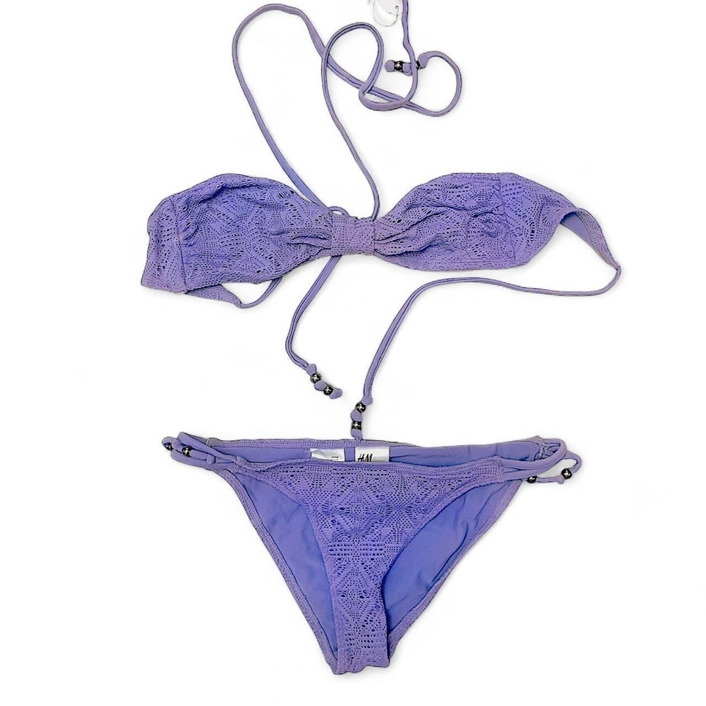 Purple H&M bikini set